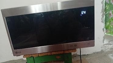 Mikrodalğalı soba LG, Ayrıca dayanan, Mikrodalğalar ilə, rəng - Gümüşü