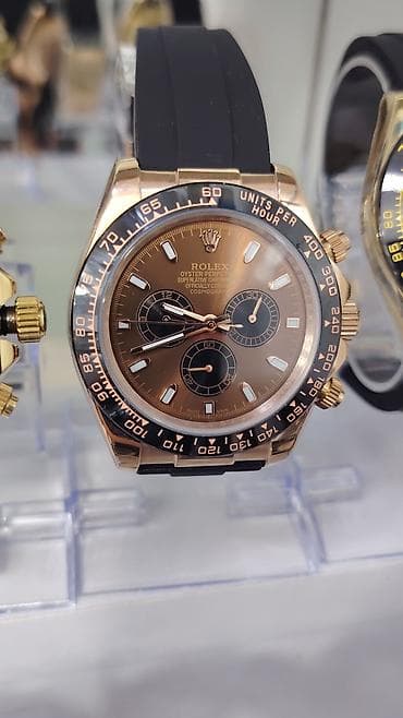 Наручные часы: Rolex Cosmograph Daytona üslubunda idman-xronoqraf qol saatları - — 2