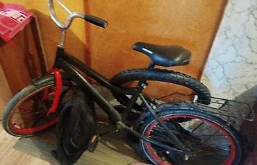 İdman və hobbi: Uşaq/yeniyetmə üçün şəhər tipli velosiped - Rəng: qara gövdə, qırmızı — 2