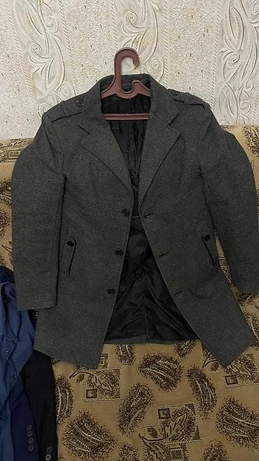 Palto, S, rəng - Boz