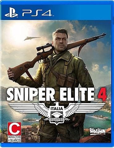 Ps4 sniper elite 4. Tam bağlı upokovkada orginal. Çatdırılma mümkündür