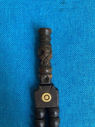 nişan xoncaları bəzədilməsi: Tesbeh 30 sm uzunlugda turmede hazirlanib materiali Ebonit ideal — 3