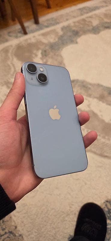 Mobil telefon və aksesuarlar: IPhone 14, 128 GB, Mavi, Face ID — 1