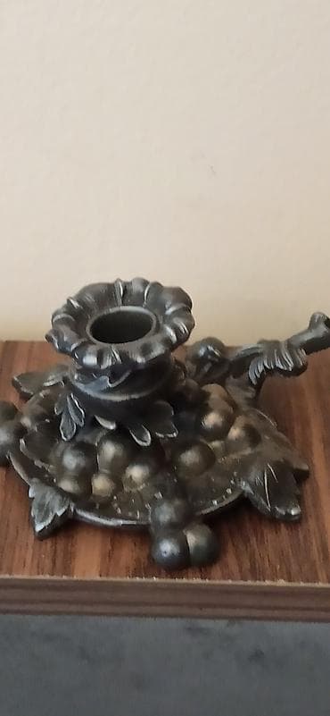 qedim samovar satisi: Çay dəsti, rəng - Gümüşü, Metal — 10