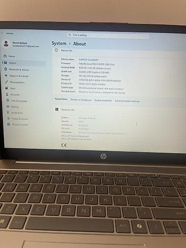HP noutbuk az istifade olunub teze kimidir - Model: HP Laptop 15s lalafo.az -da HP noutbuk az istifade olunub teze kimidir - Model: HP Laptop 15s