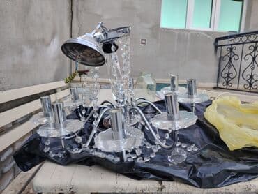 sederek ticaret merkezinde cilciraqlar: Çılçıraq, 8 lampa, Xrustal — 1