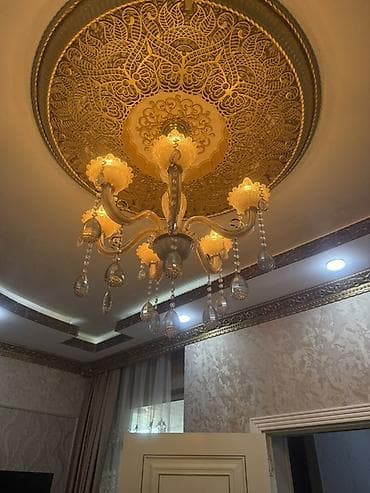 projektor isiq: Çılçıraq, 6 lampa, Metal — 3