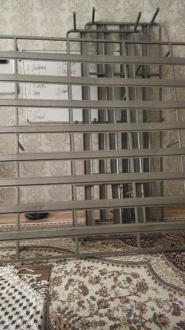 plastik vedre: Məhsul: PVC qapı və metal məhəccər/dəmir barmaqlıq dəsti Təsvir: - Ağ — 2