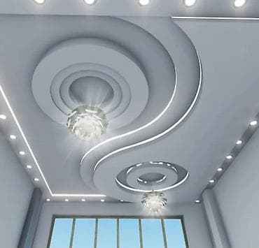 Qapı ustası xidmətləri: Gipsokarton asma tavan və dekorativ tavan işləri - Fərdi — 8