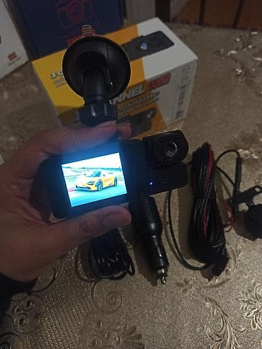 Техника и электроника: 🎥2kameralı(salan +ön) typce adeptor=20azn.📽️ 🎥2kamerali — 3