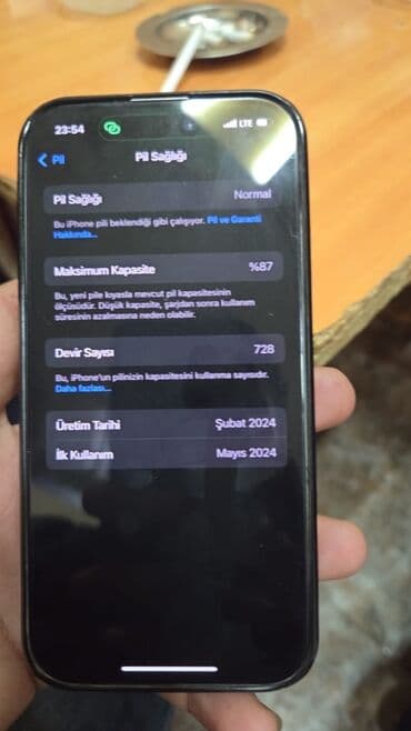 iphone 15 pro max: IPhone 15 Pro, 256 GB, Gümüşü — 5