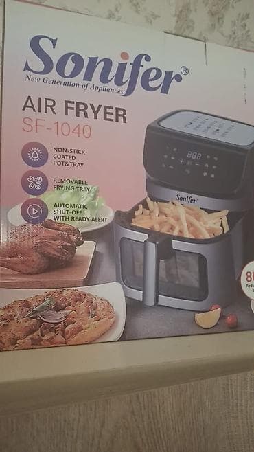 yeni soyuducular: Sonifer SF-1040 Air Fryer – Yeni, istifadə olunmayıb Satılır Sonifer — 2
