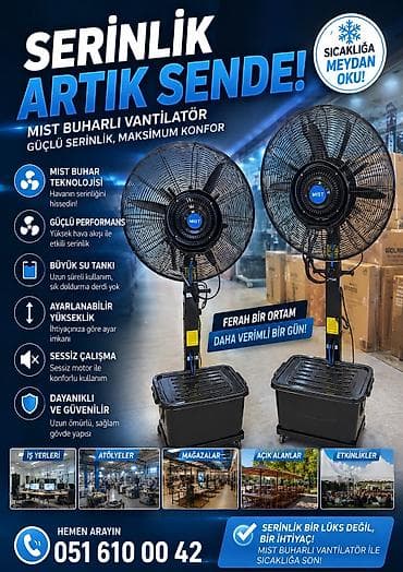 Ventilyatorlar: Ventilyator Alf, Yeni, Döşəməüstü, Pərli, Kredit yoxdur, Pulsuz çatdırılma — 5