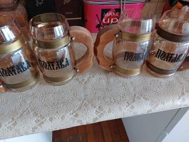 Qədəhlər, rəng - Sarı