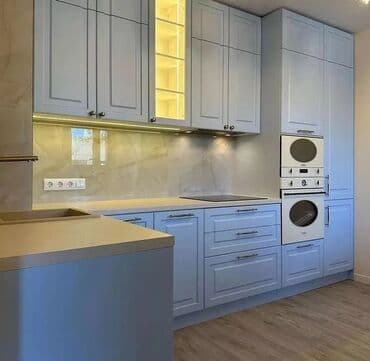 круглый стол на заказ: Sifarişlə mətbəx dəsti, Özü çəkən petlələr, MDF, Kredit var, Pulsuz çatdırılma — 6