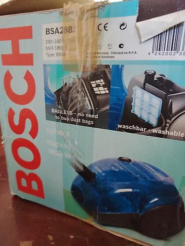 boch: Tezedir rusiyadan gelib 1800 original Watt. cox guclu somurur .Bosch — 5