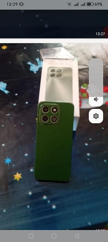 Honor X6b, 256 GB, rəng - Yaşıl, Barmaq izi