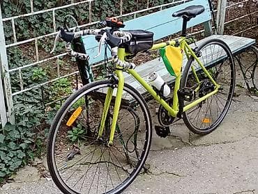 Детские велосипеды: Şosse tipli velosiped – yüngül və sürətli - Rəng: açıq yaşıl - — 1