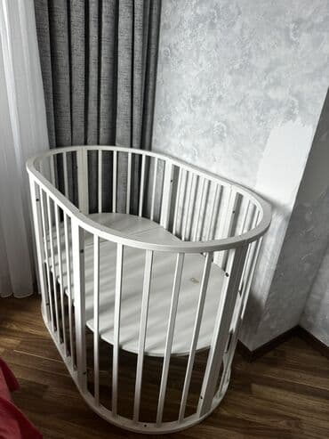 pol siyiran: Oğlan və qız üçün, Yumru, Beşik, Dəstsiz, Matrassız, Yellənmə mexanizmsiz — 3