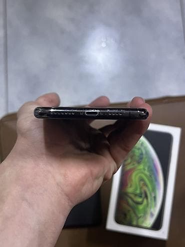 telefon aliram: IPhone Xs Max, 256 GB, Space Gray, Barmaq izi, Simsiz şarj, Face ID — 7