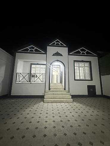 kirqye evler: Satılır: həyət evi - Üçbucaq frontonlu, dekorativ elementlərlə — 2