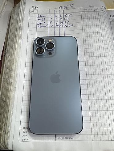IPhone 13 Pro Max, 128 GB, Blue Titanium, Face ID — 2
