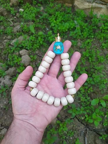 ucuz bijuteriyalar: Material və qiymət müxtəlifdir. - Material: tünd qəhvəyi təbii — 7