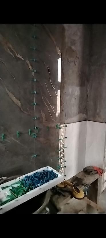 ag qapi: Mərmər və qranitlə pilləkən, döşəmə və divar üzləmə xidməti - — 9