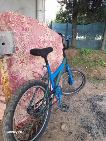 продажа антиквариата в баку: BMX tipli velosiped - Rəng: mavi-yaşıl kombinasiya - Çərçivə: polad — 1
