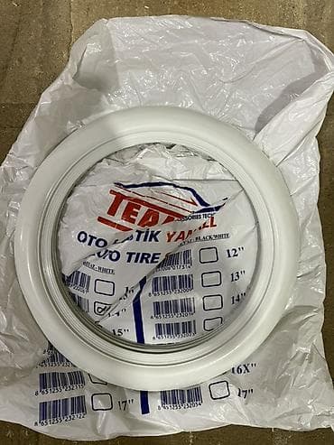 Təkər üçün retro kant(atlas). Ölçülər var, Ağ/Qara rəngidə var