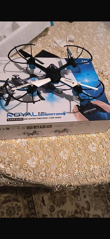 sirin ayi sekilleri: Məhsul: Royal Generation RC kvadrokopter dron Xüsusiyyətlər: - 2.4 — 2