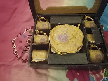 Qəhvə dəsti, rəng - Sarı, Farfor lalafo.az -da Qəhvə dəsti, rəng - Sarı, Farfor