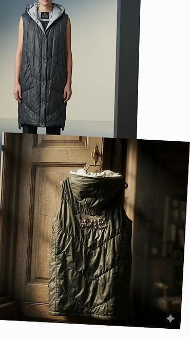 alt geyim: Jilet, 4XL, rəng - Yaşıl — 1