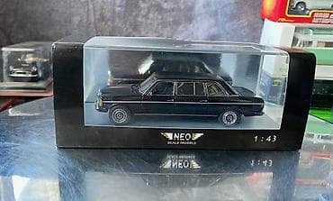 Коллекционная модель Mercedes-Benz 240D V123 limousine black 1978 NEO lalafo.az -da Коллекционная модель Mercedes-Benz 240D V123 limousine black 1978 NEO