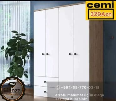 ucuz malar: Yeni, Açılan, 4 qapılı Düz dolab, Şifonyer, Rusiya — 3