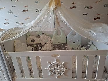 Oğlan üçün, İşlənmiş, Dördbucaq, Beşik, Dəst ilə, Matras ilə — 1