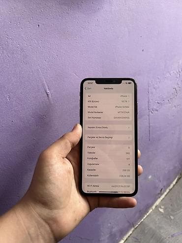 ayfon 7 s: IPhone Xs Max, 256 GB, Qızılı, Face ID — 6