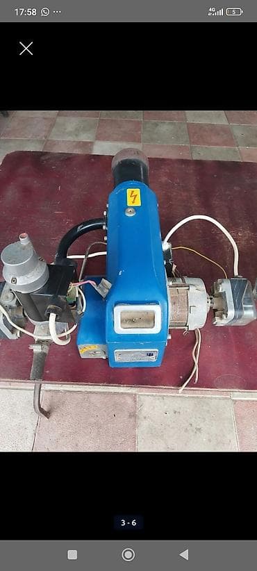 isti pol borulari: Qaz yanacaqlı brülör – Iran Radiator RAN 25 Texniki göstəricilər: - — 3