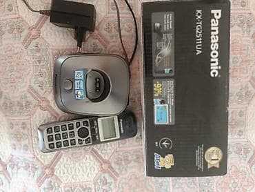 33w adapter: Stasionar telefon Panasonic, Simsiz, İşlənmiş — 5