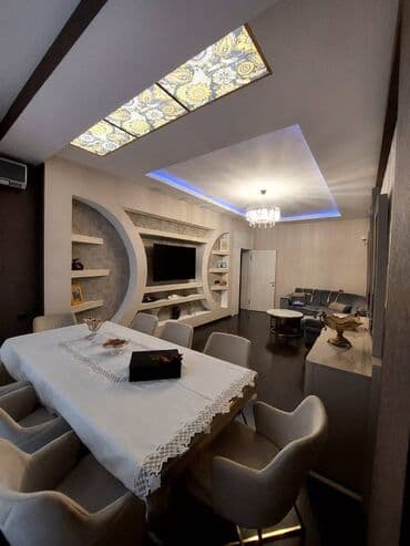 gencede 3 otaqli evlerin qiymeti: 3 otaqlı, Yeni tikili, m. Həzi Aslanov, 113 kv. m — 1