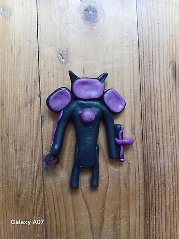 leqo oyuncaqları: Əl işi plastilindən fiqur - Material: yumşaq plastilin - Rənglər — 1