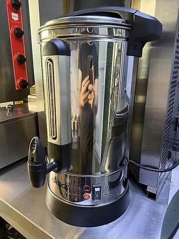 Samovar ORVİCA 10l Elektrikli Çayniy Cəmi bir ay işlənib təzədi 120 — 2