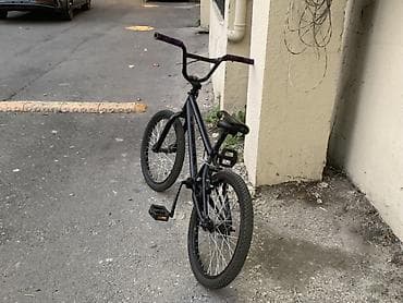 BMX tipli velosiped – şəhər və skeyt-park üçün - Rəng: tam qara