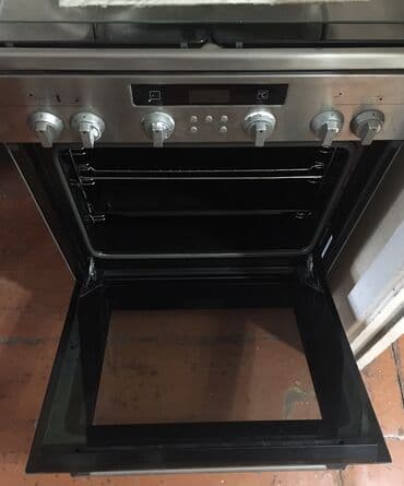 silver elektrikli soba: Духовка Siemens, Газовая, цвет - Серый, Отдельностоящая, Б/у — 2