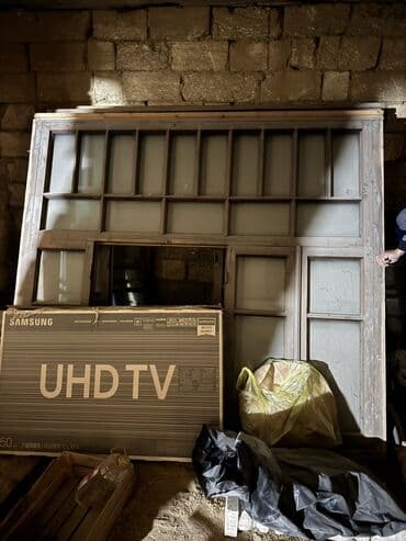 3eded 2.40x2m 2 eded 1.20x1m Yaxsi veziyyetde pencereler