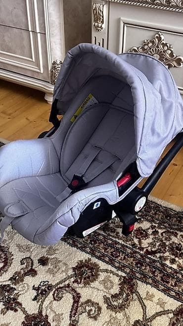Uşaq arabası – Luxmom markası, boz rəng Xüsusiyyətlər: - 2-si 1-də — 5