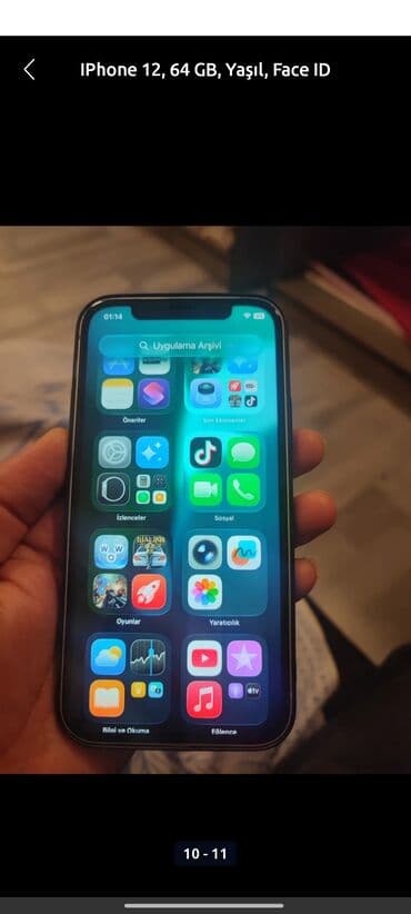 Apple iPhone: IPhone 12, 64 GB, Yaşıl, Face ID — 5
