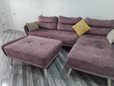 пуф мебель: Künc divan, İşlənmiş, Açılmayan, Bazasız, Çatdırılma yoxdur — 4