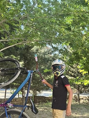 səsboğucular moto: Uşaq üçün motocross/velosiped kaskası və qoruyucu eynək seti - Növ — 2