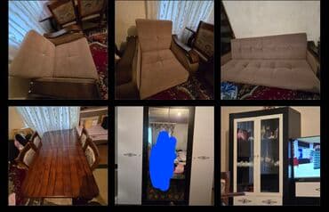 İşlənmiş, Kreslolar, Masa və oturacaqlar, Divan, Kredit yoxdur, Azərbaycan